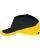 Бейсболка Booster, черная с желтым