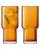 Набор из 2 высоких стаканов Utility, оранжевый