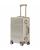 Чемодан Metal Luggage, золотистый
