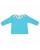 Футболка детская с длинным рукавом Baby Prime, бирюзовая с розовым