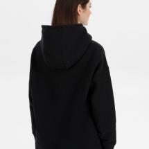 Худи оверсайз унисекс Snuggie, черное / Миниатюра модельного (1000)