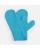 Варежки Yong, ярко-голубые
