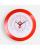 Часы настенные Vivid Large, красные