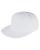 Бейсболка Unit Snapback с прямым козырьком, белая