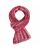 Шарф Chain Multi, красно-белый