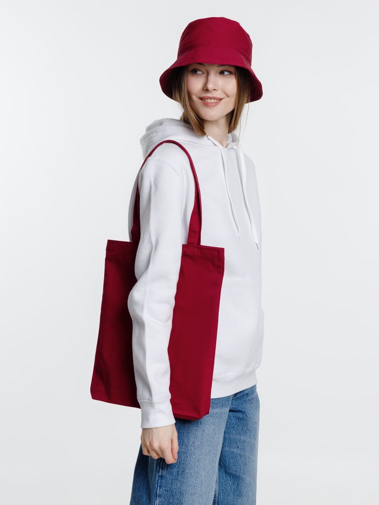 Холщовая сумка Avoska, бордовая / Миниатюра модельного (1000)