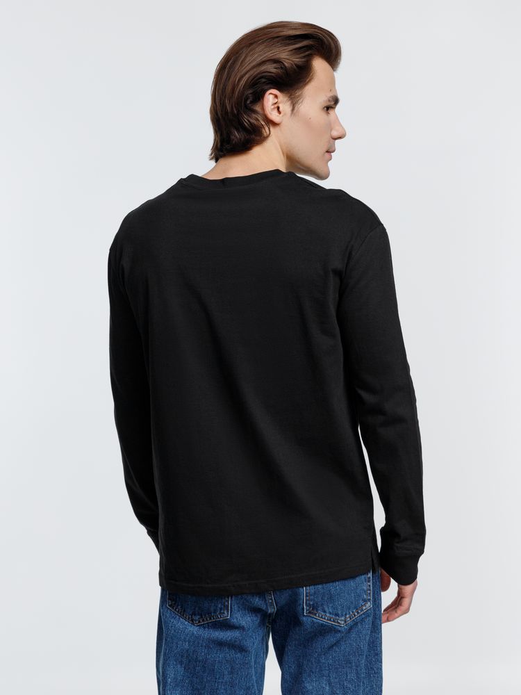 Футболка унисекс с длинным рукавом Pioneer LSL, черная / Миниатюра модельного (1000)