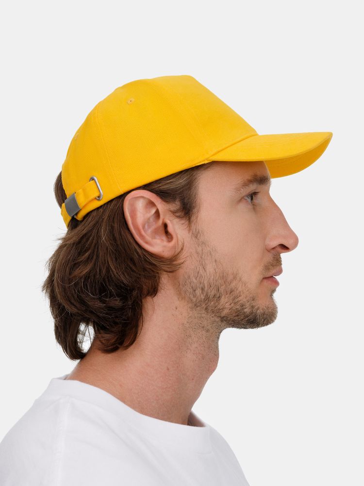 Бейсболка Long Beach, желтая / Миниатюра модельного (1000)