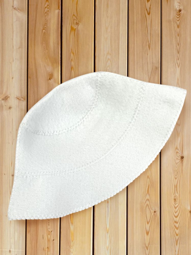 Банная шапка Panam, белая / Миниатюра имиджевого (1000)