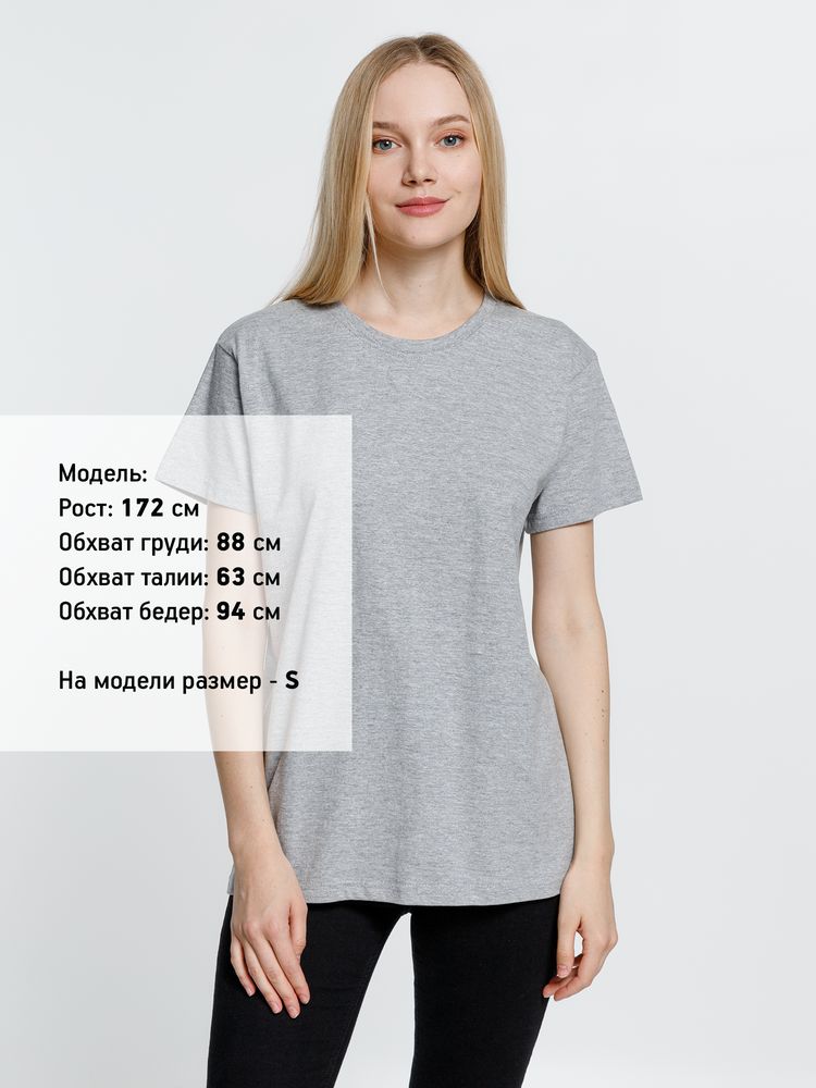 Футболка мужская Ankara, серый меланж / Миниатюра модельного (1000)