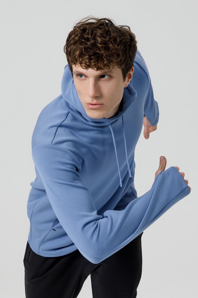 Худи унисекс Begi, синее / Миниатюра модельного (1000)