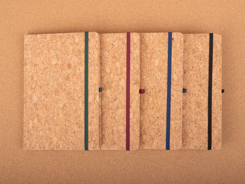 Блокнот Corkfolio, зеленый / Миниатюра имиджевого (1000)