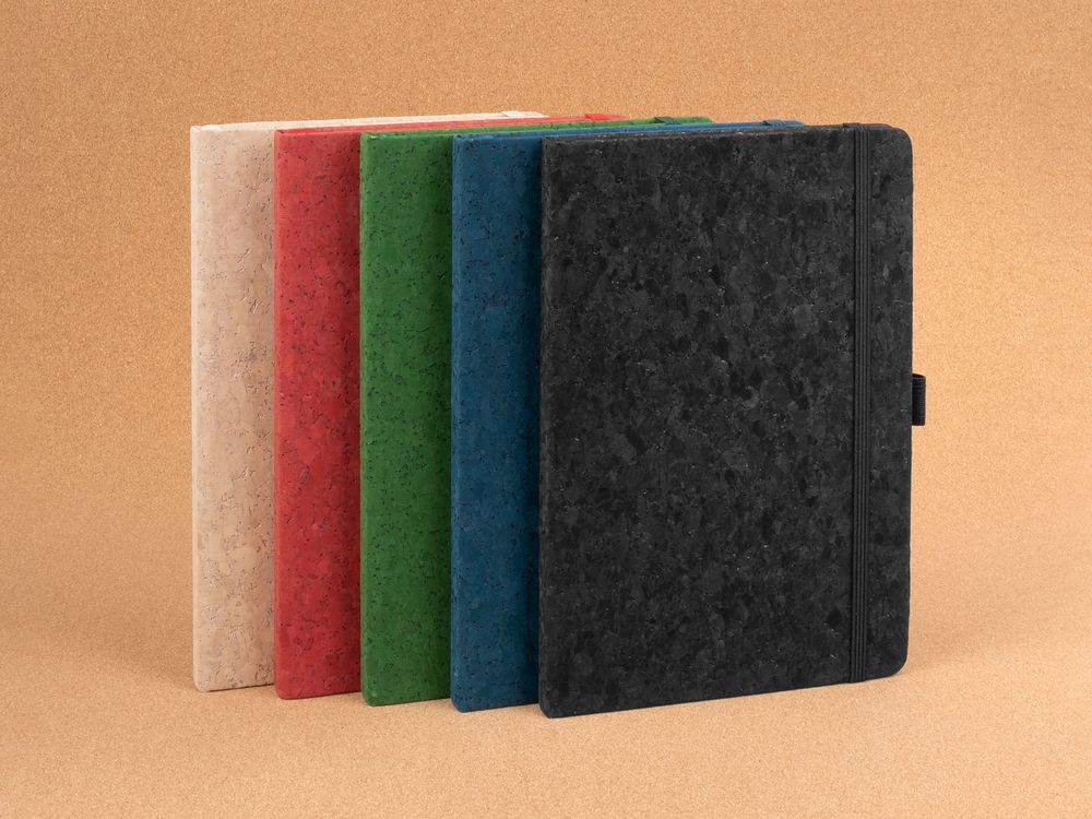 Блокнот Cork County, красный / Миниатюра имиджевого (1000)