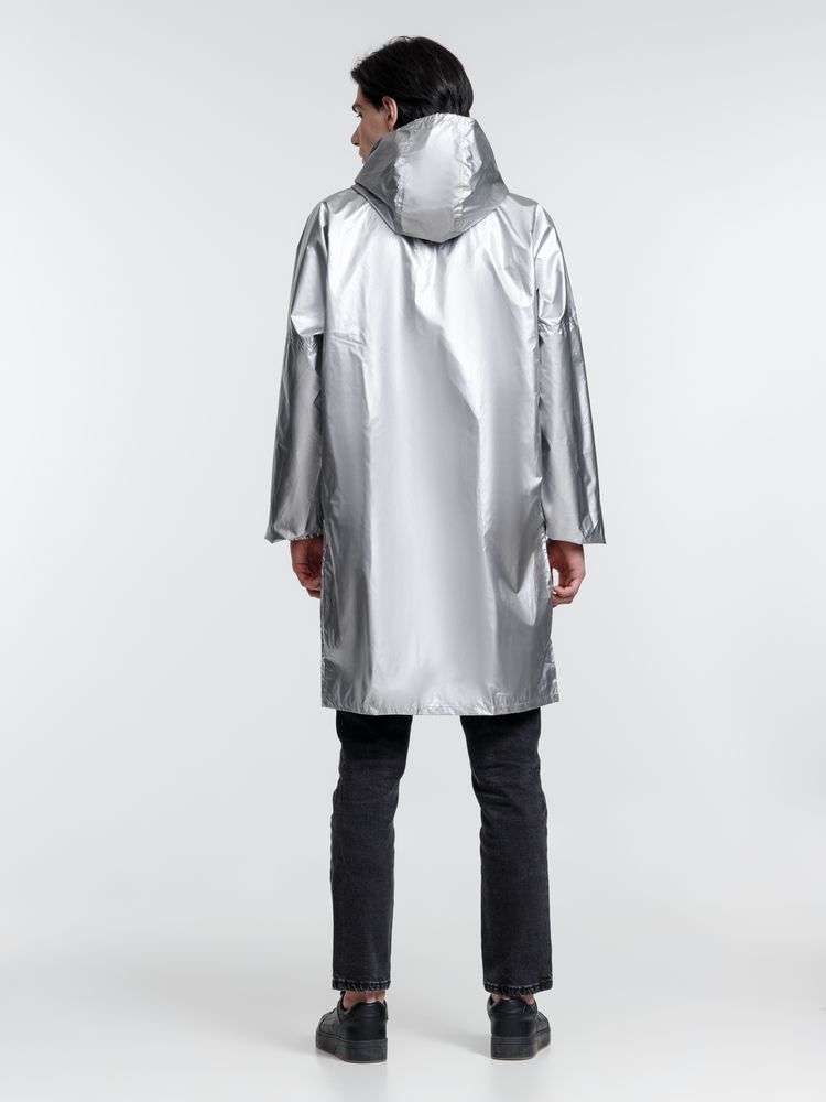 Дождевик Palladio Pockets, серебристый / Миниатюра модельного (1000)