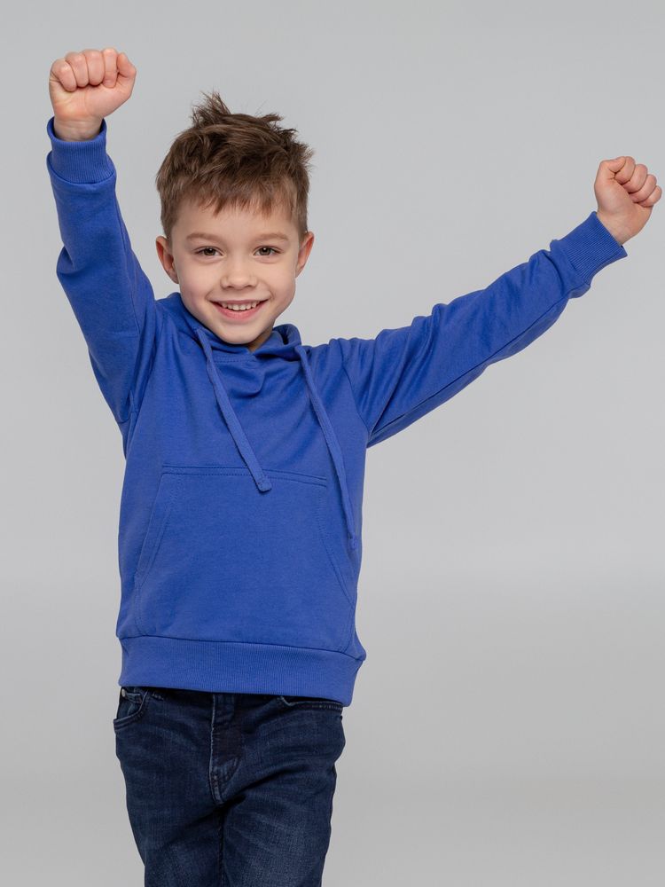 Худи детское Kirenga 2.0 Kids, ярко-синее / Миниатюра модельного (1000)