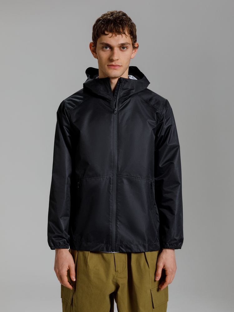 Куртка унисекс Nordvind WR, черная / Миниатюра модельного (1000)