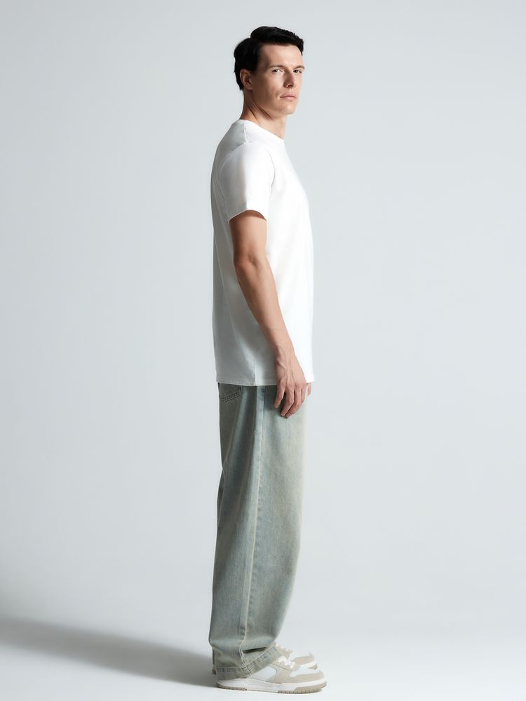 Футболка T-bolka 160 Original, белая (теплый оттенок) / Миниатюра модельного (1000)