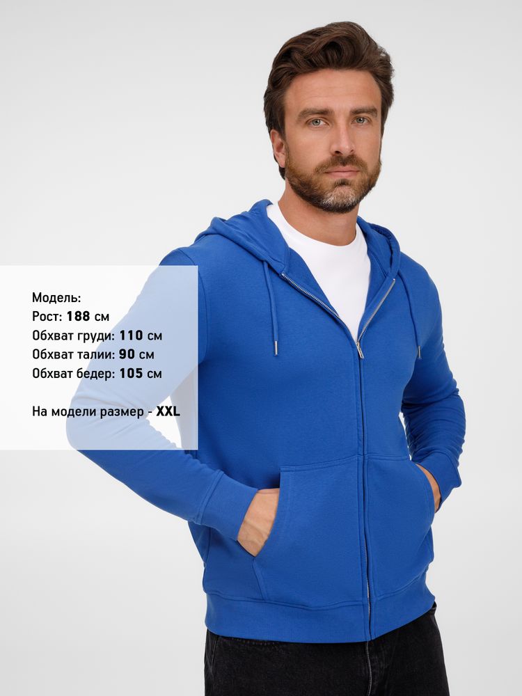 Толстовка унисекс Calipso, ярко-синяя (royal) / Миниатюра модельного (1000)