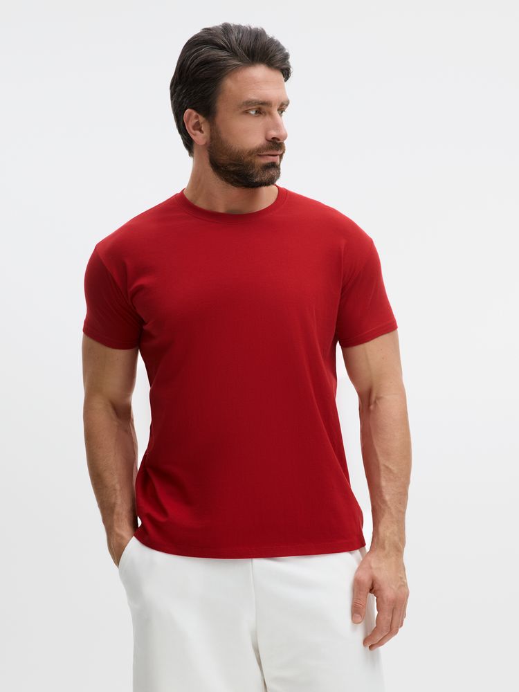 Футболка Imperial 190, вишнево-красная / Миниатюра модельного (1000)