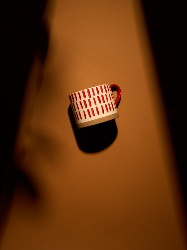 Кружка Arte Semplice, красная / Миниатюра имиджевого (1000)