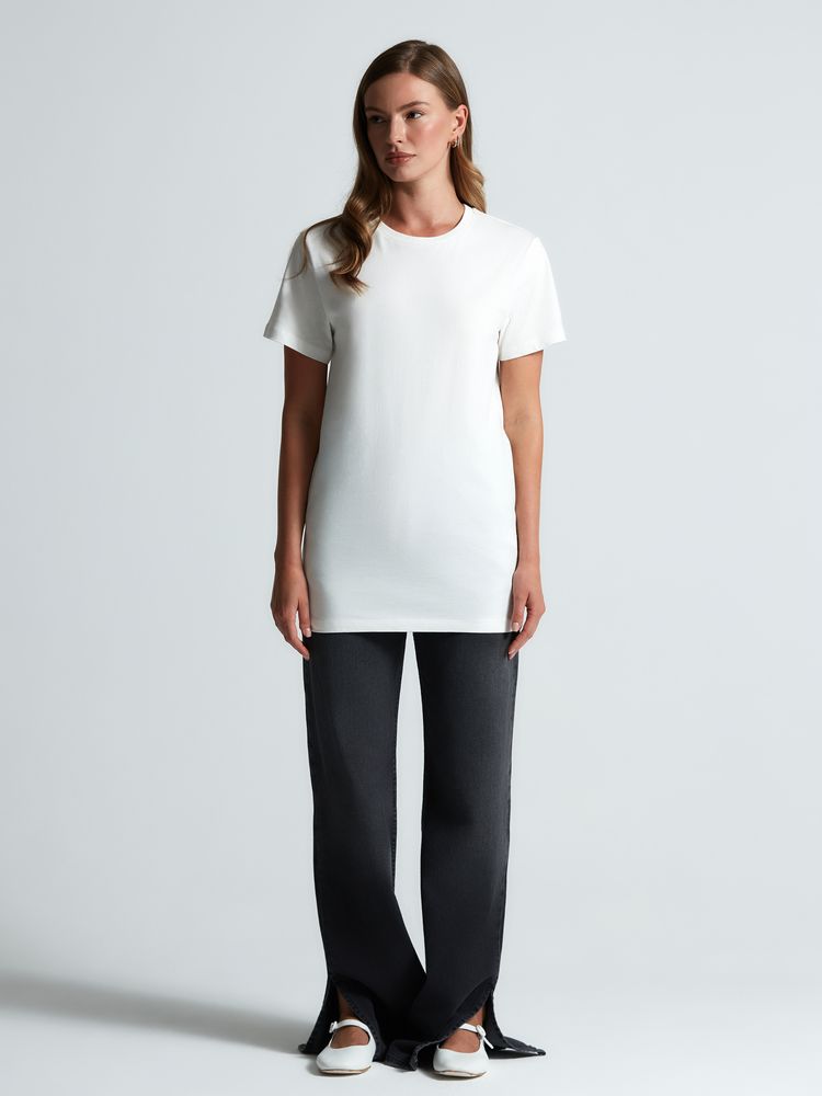 Футболка T-bolka 160 Original, белая (теплый оттенок) / Миниатюра модельного (1000)