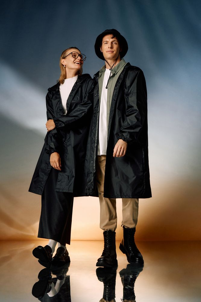 Дождевик унисекс Rainman, черный / Миниатюра имиджевого (1000)