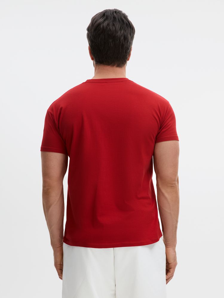 Футболка Imperial 190, вишнево-красная / Миниатюра модельного (1000)