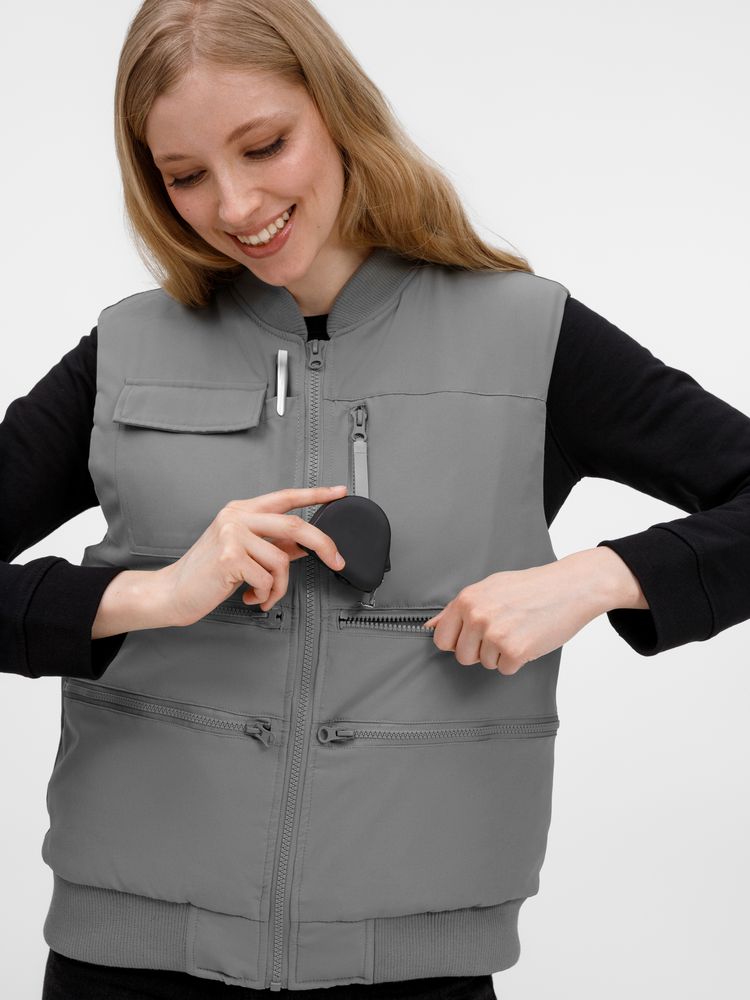 Жилет Hard Work, серый / Миниатюра модельного (1000)