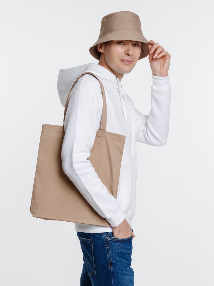 Холщовая сумка Avoska, бежевая (мокко) / Миниатюра модельного (1000)