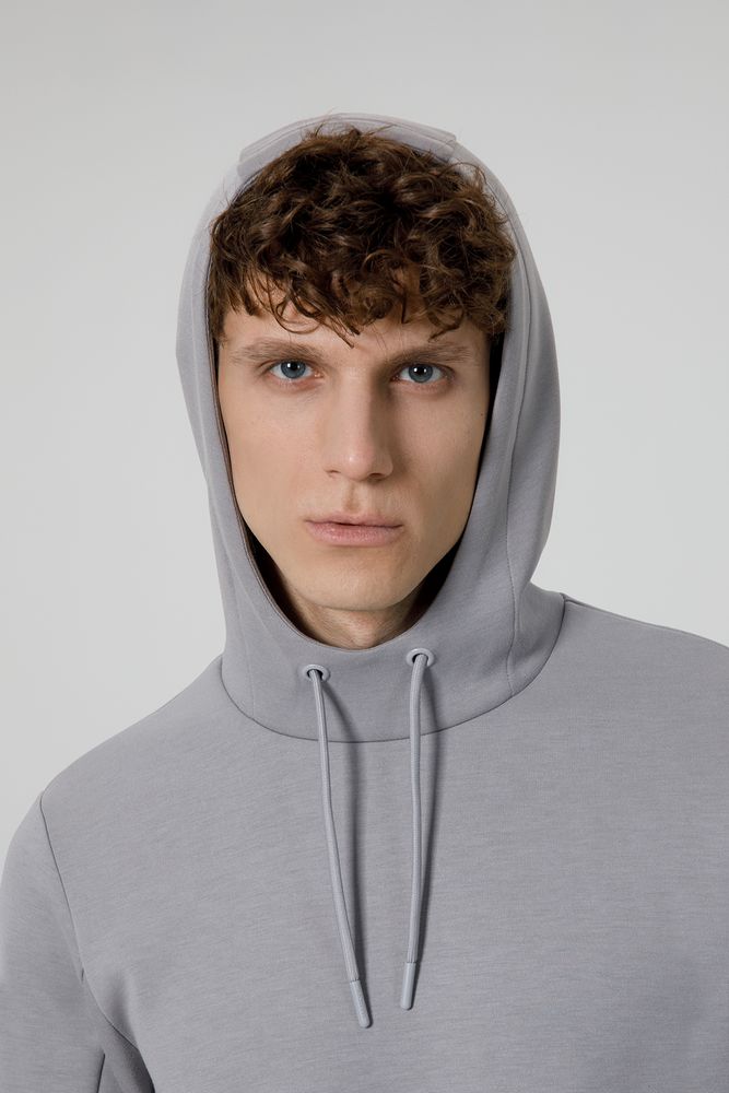 Худи унисекс Begi, серое / Миниатюра модельного (1000)
