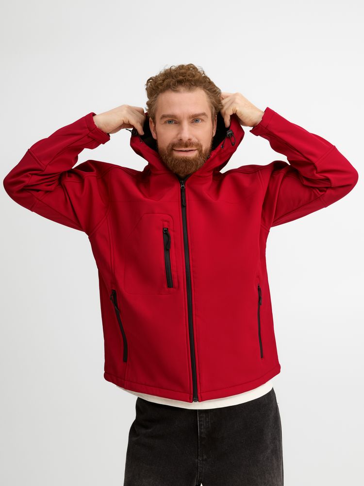 Куртка мужская с капюшоном Replay Men 340, красная / Миниатюра модельного (1000)