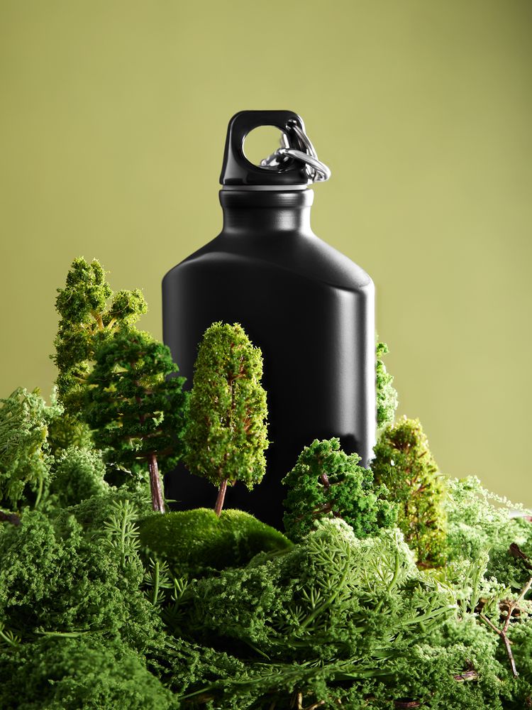 Походная фляжка Tula, белая / Миниатюра имиджевого (1000)