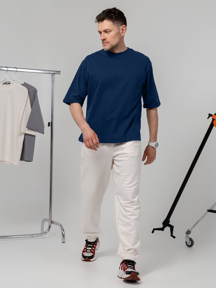 Футболка унисекс Kosmos 2.0, темно-синяя / Миниатюра модельного (1000)