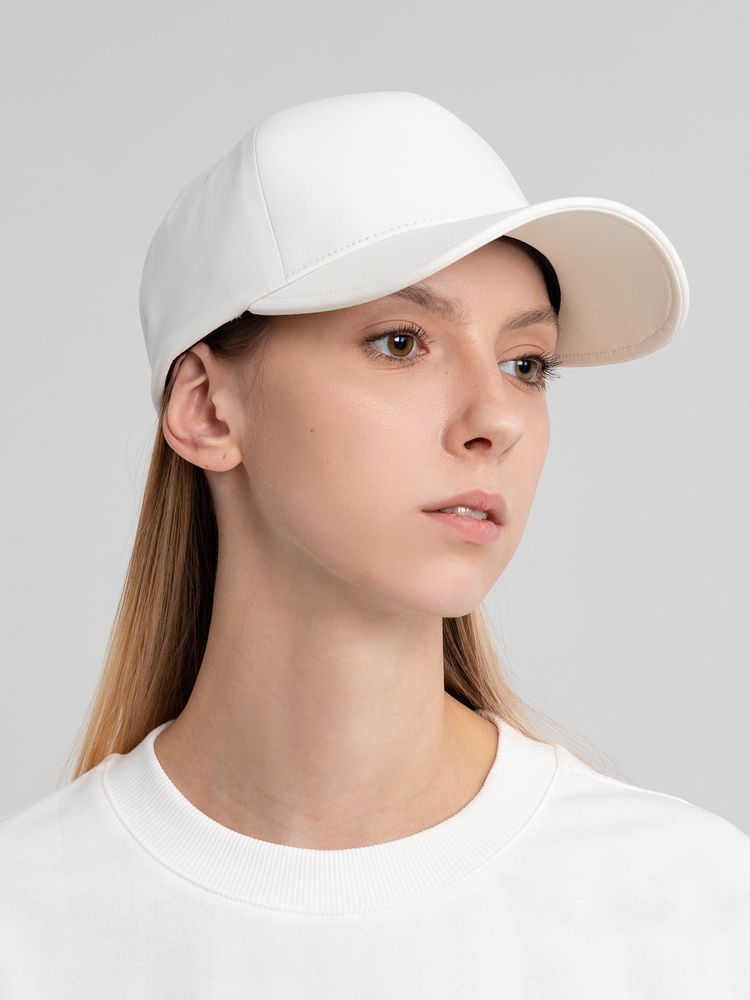 Бейсболка Kosmos, белая / Миниатюра модельного (1000)