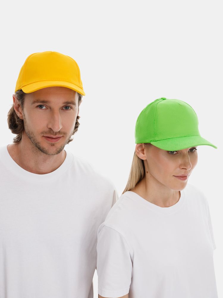 Бейсболка Long Beach, желтая / Миниатюра модельного (1000)