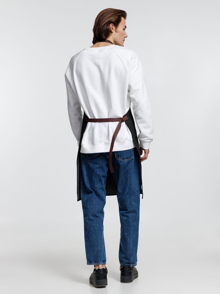 Фартук Denim Team, черный / Миниатюра модельного (1000)