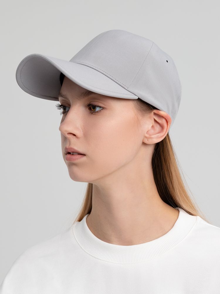 Бейсболка Kosmos, серая / Миниатюра модельного (1000)