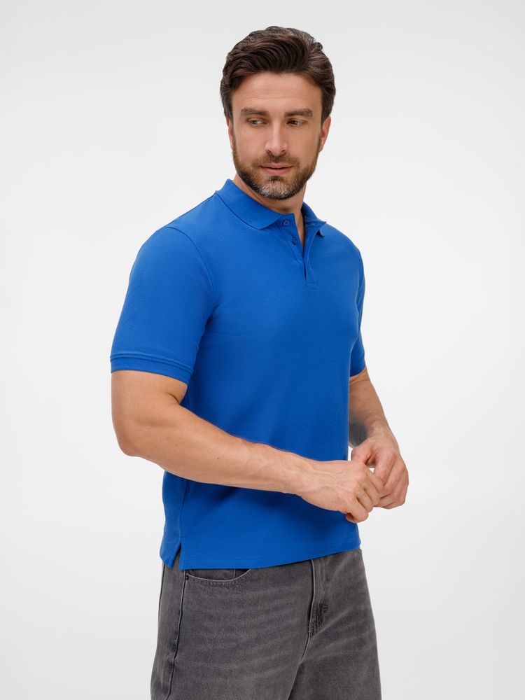 Рубашка поло унисекс Upswing, ярко-синяя / Миниатюра модельного (1000)