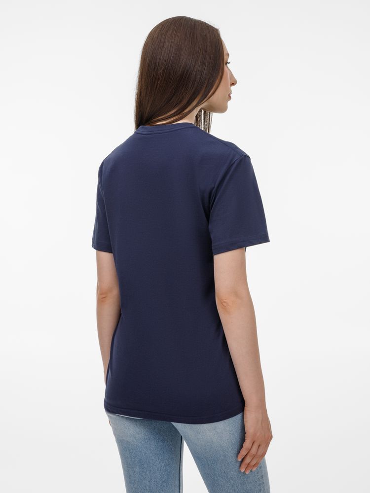 Футболка унисекс T-Bolka 180, темно-синяя / Миниатюра модельного (1000)