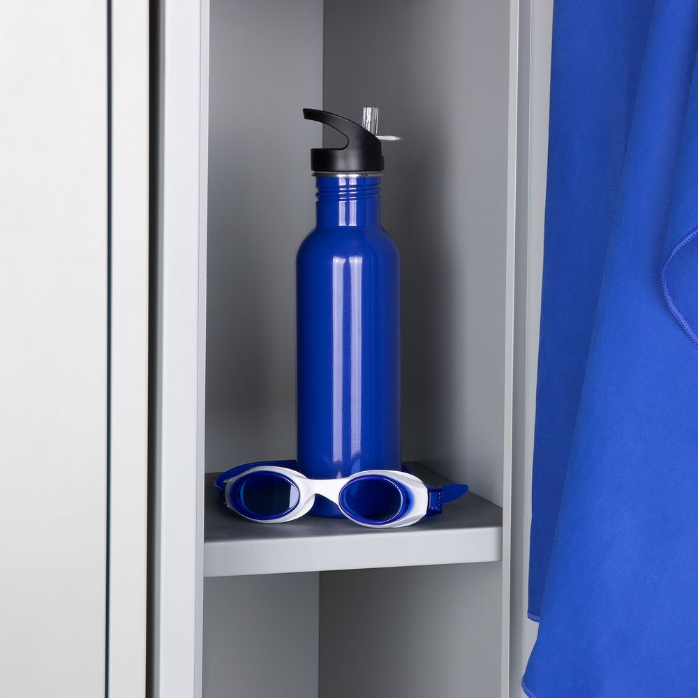 Спортивная бутылка Cycleway, синяя / Миниатюра имиджевого (1000)