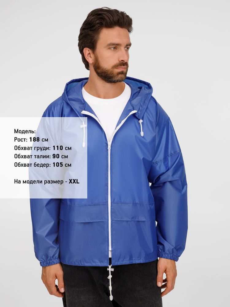 Дождевик Kivach Promo, ярко-синий / Миниатюра модельного (1000)