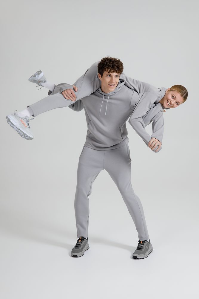 Худи унисекс Begi, серое / Миниатюра имиджевого (1000)