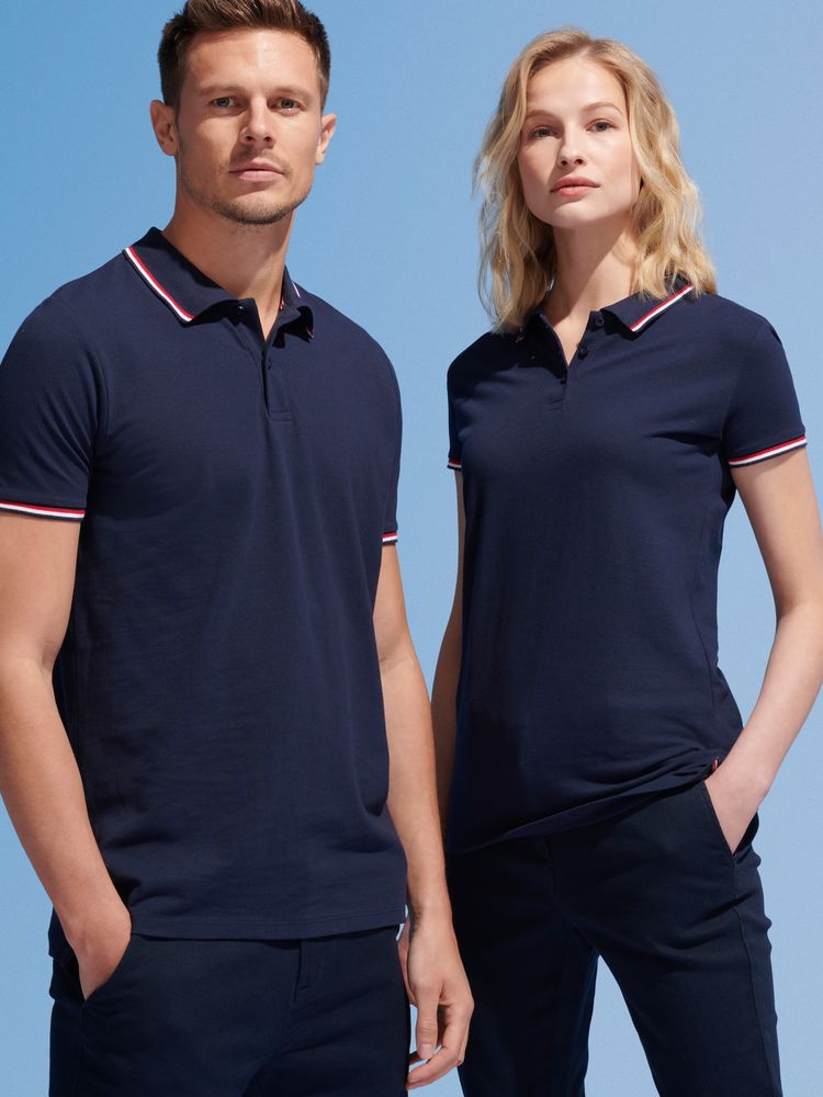 Рубашка поло женская Prestige Women, темно-синяя / Миниатюра имиджевого (1000)