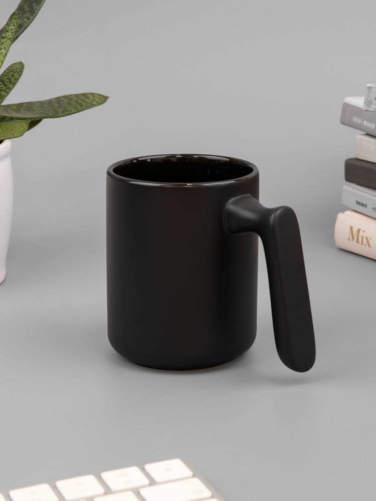 Кружка Visari, черная / Миниатюра имиджевого (1000)