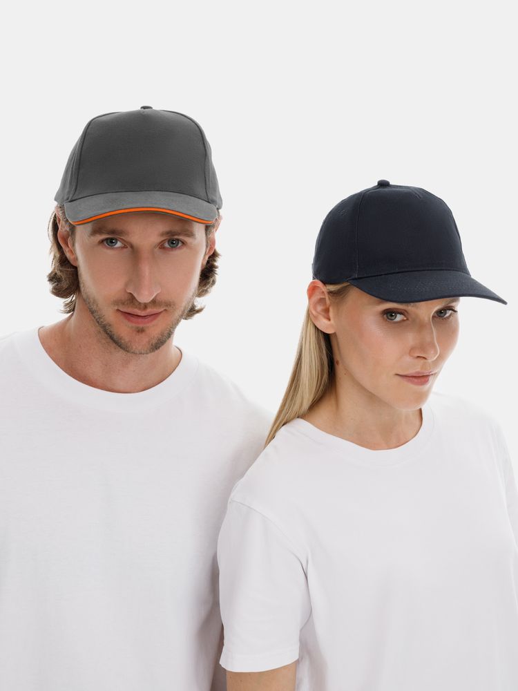 Бейсболка Long Beach, темно-синяя / Миниатюра модельного (1000)