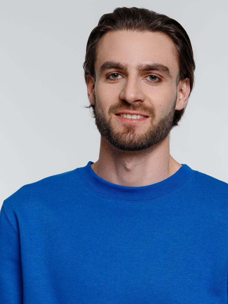 Свитшот унисекс Delta, ярко-синий / Миниатюра модельного (1000)