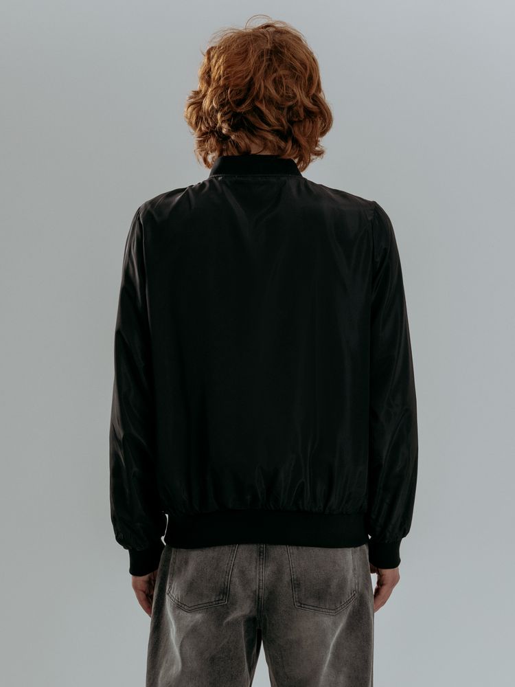 Бомбер Wigton, черный / Миниатюра модельного (1000)