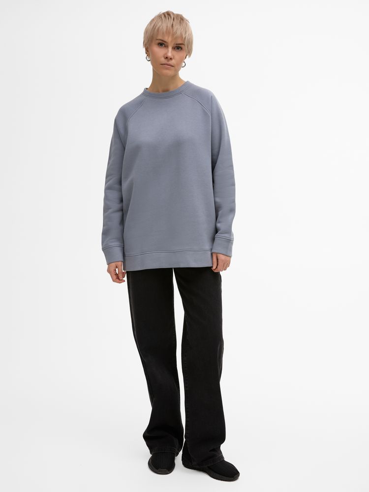 Свитшот унисекс S1, серый / Миниатюра модельного (1000)