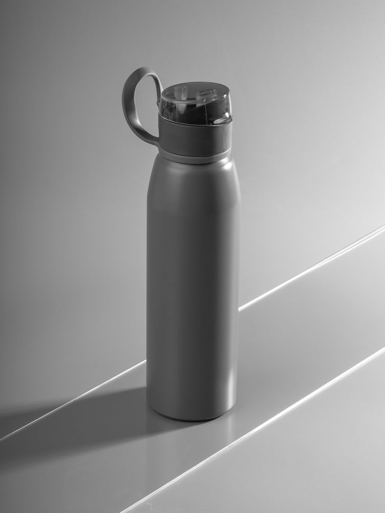 Бутылка для воды Billy Gym, матовая серая / Миниатюра имиджевого (1000)
