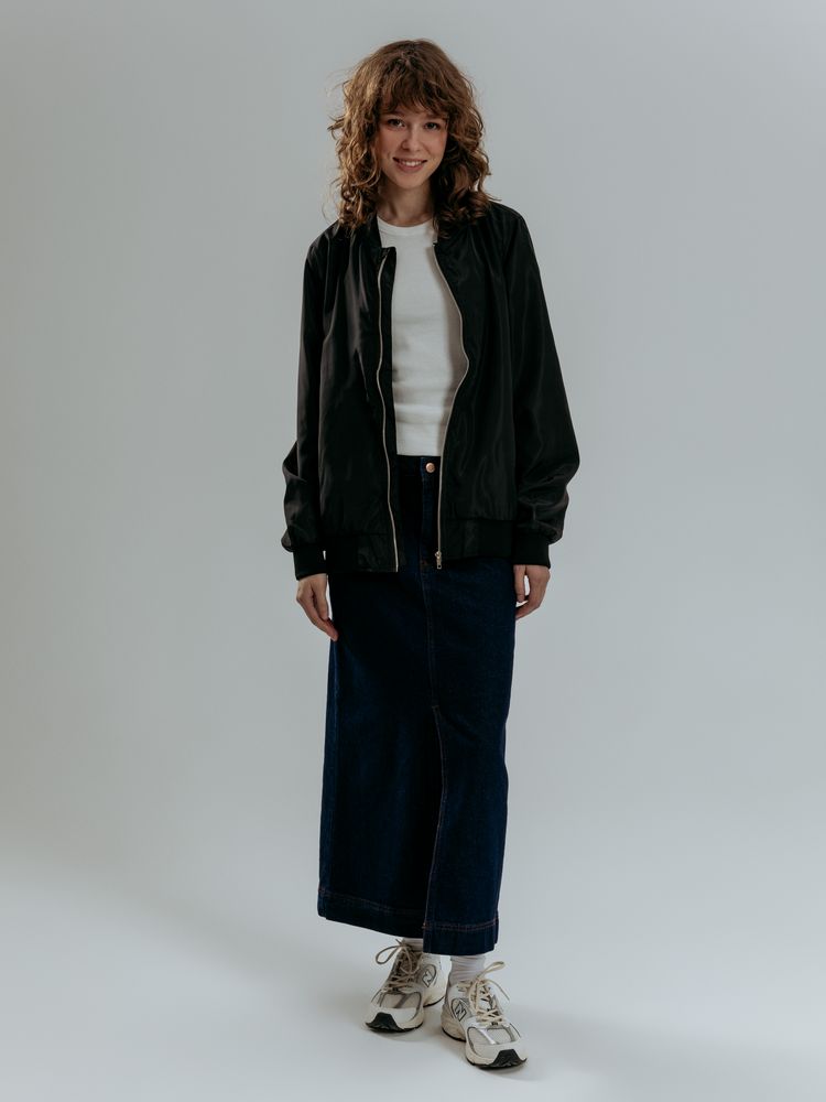 Бомбер Wigton, черный / Миниатюра модельного (1000)